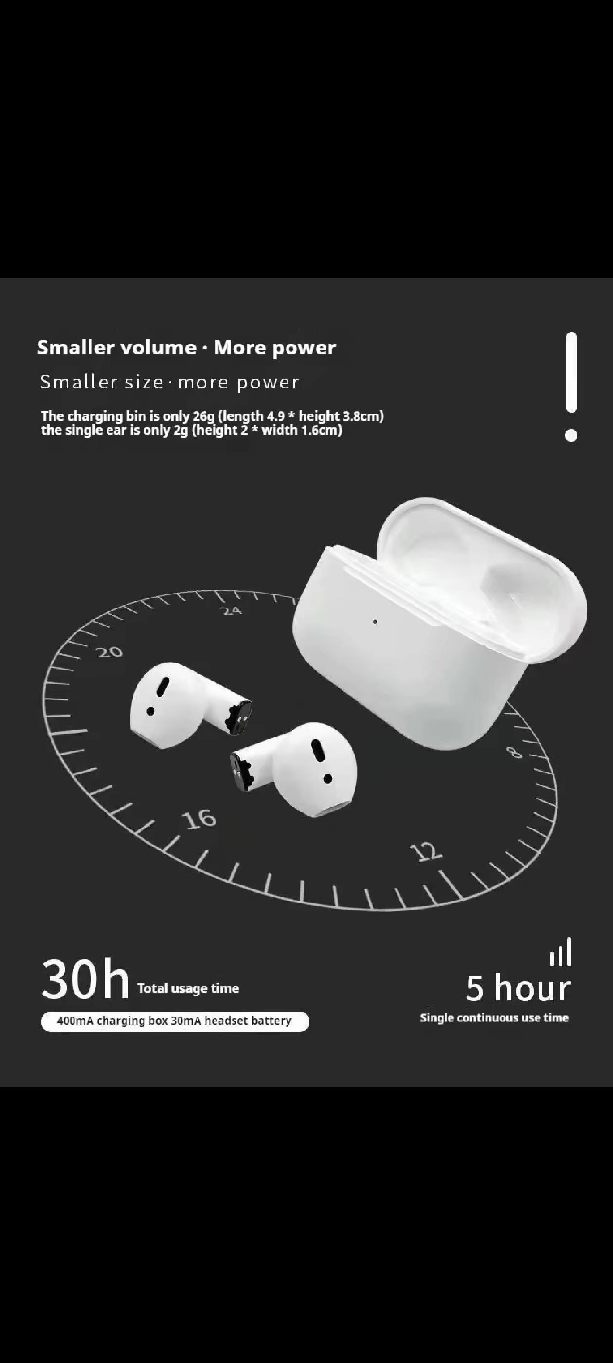 In-Ear Type C Waterproof TWS Earbuds BT5.4 Touch Control LED Battery Indicator Wireless Stereo Gaming Earphones detail