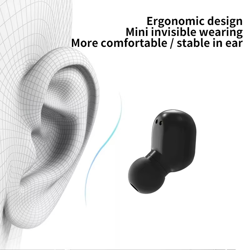 Cheap Price E7S Top Selling TWS Active Noise Cancelling LED Power Display Sport Blue Tooth Wireless Earphones detail