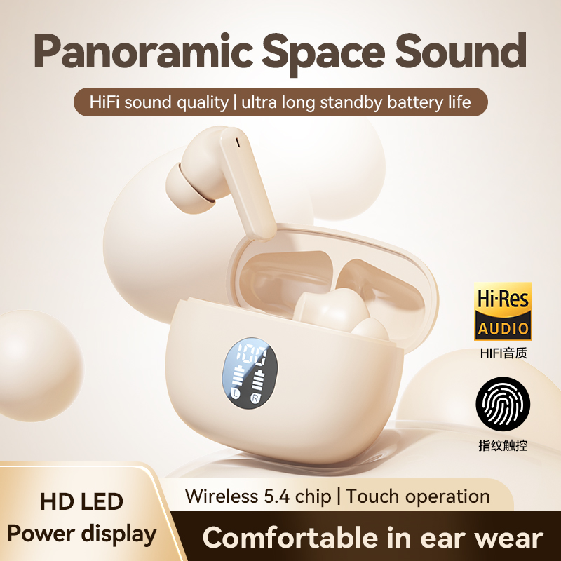 2026 Newest M69 Tws Hot Selling Wireless Earbuds 5.4 Earphone Gaming Headset Stereo Sound Music In-Ear Earphone product view