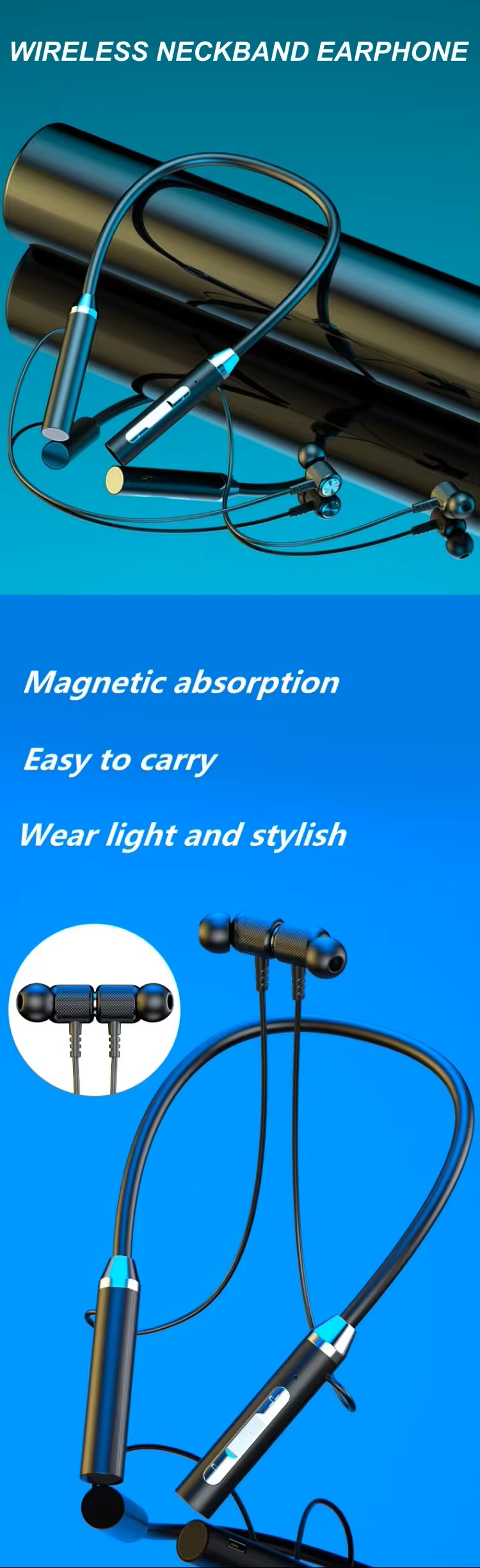 Wireless In-Ear Earbuds ENC Noise Cancelling LED Battery Display Waterproof Low Latency Stereo Sound Bass Headphones Sports detail