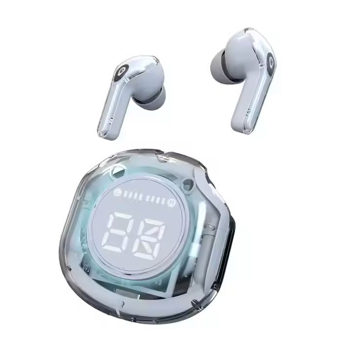 Transparent Crystal Air39 Tws Ear Buds Earphones Auriculares Audifonos Wireless Headphone air 39 Earbuds Pods Ultrapods Pro 2 detail