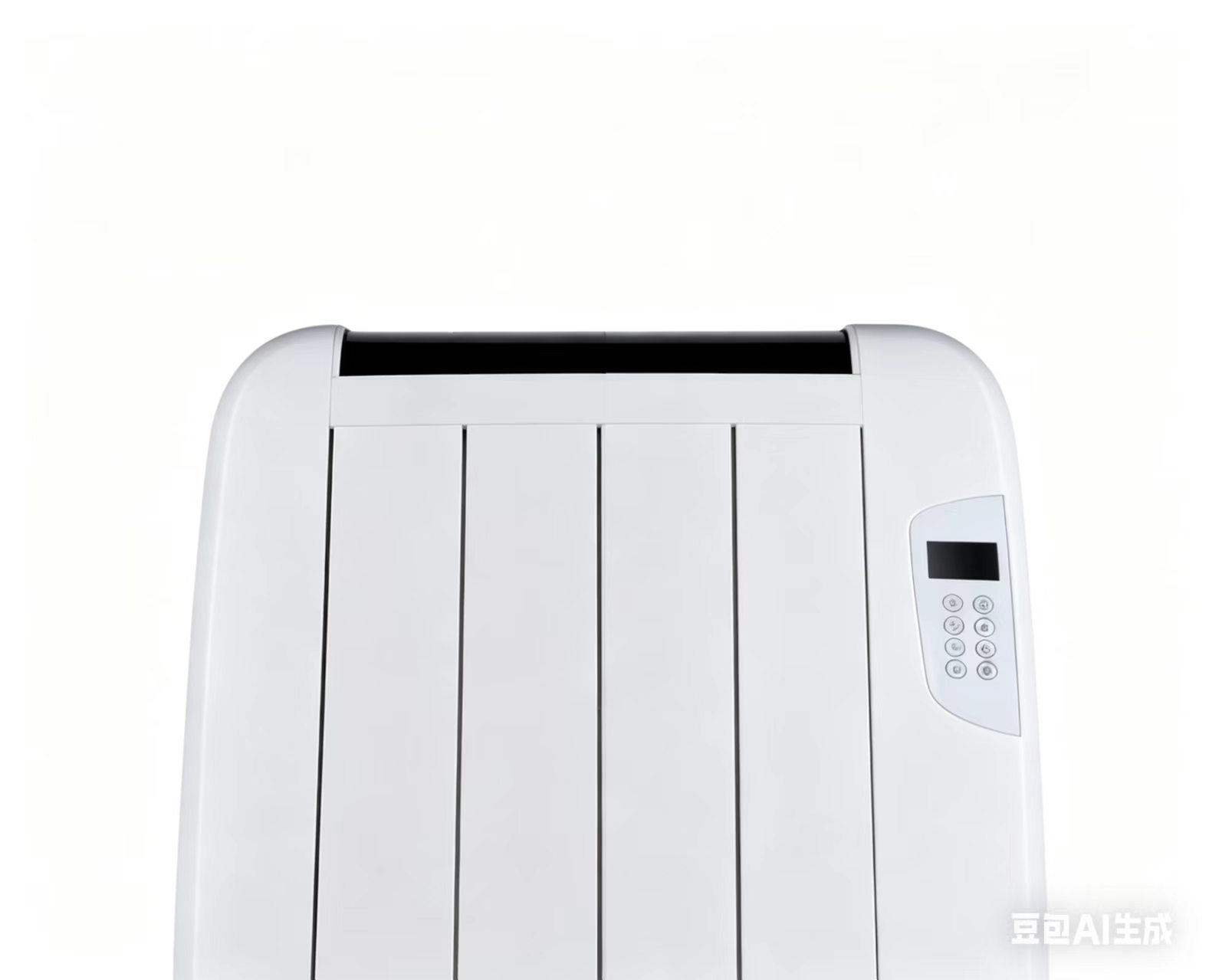 Mini Plastic PTC Fan Heater 600W with Adjustable Thermostat Remote Control Energy Efficient Class a Silent & Safe for Home Use detail