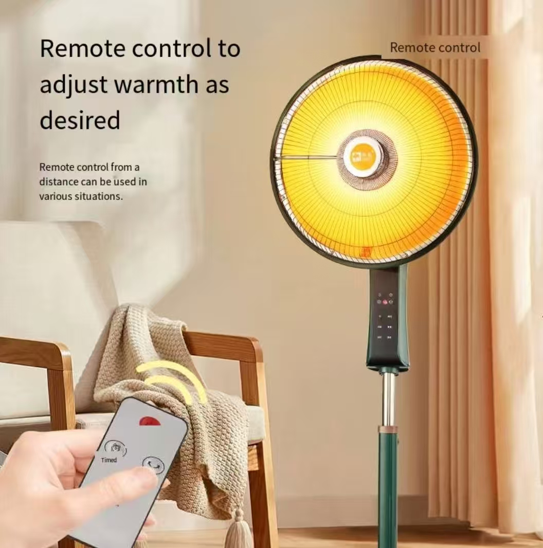 HM-328R  Small Solar Heater Home Energy-Saving Electric Heater Vertical Floor Heater product view