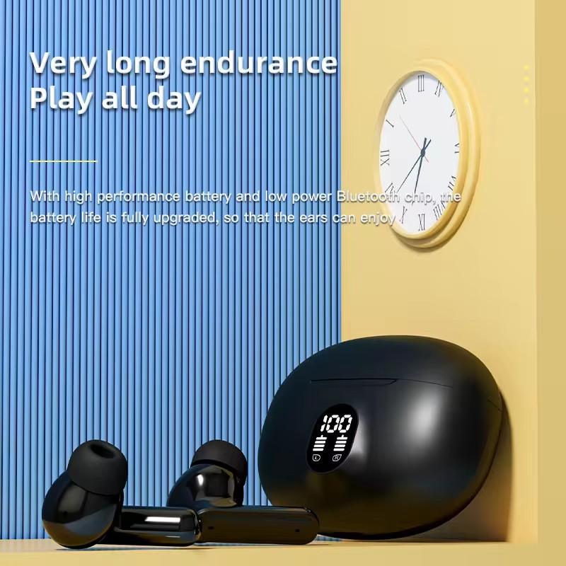 New Arrived Real S510 Mini Earphone BT5.3 in Ear Earbuds With Battery Display TWS Stereo Sport Headset Headphone detail