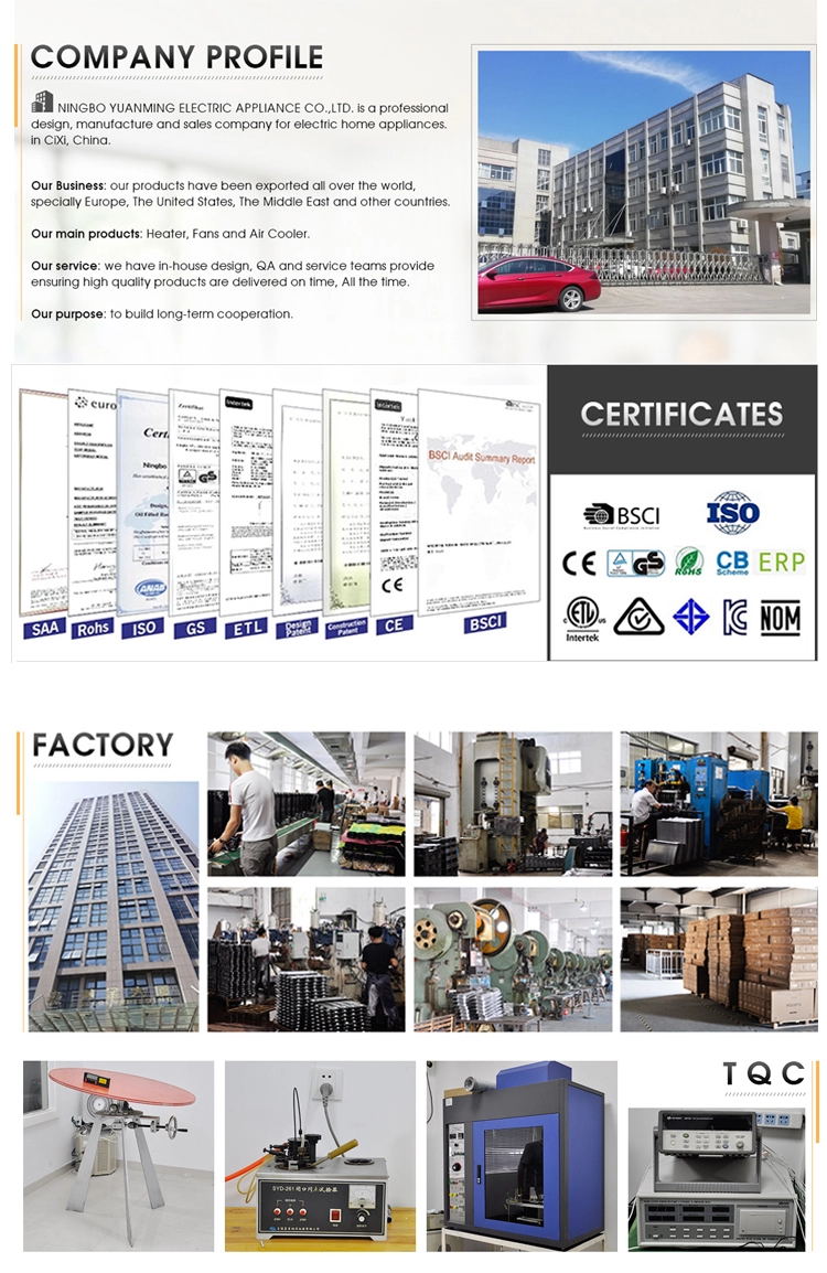OEM 2000w Portable Remote Control Hotel Room Full Cover Electric Oil Heater Manufacturers detail