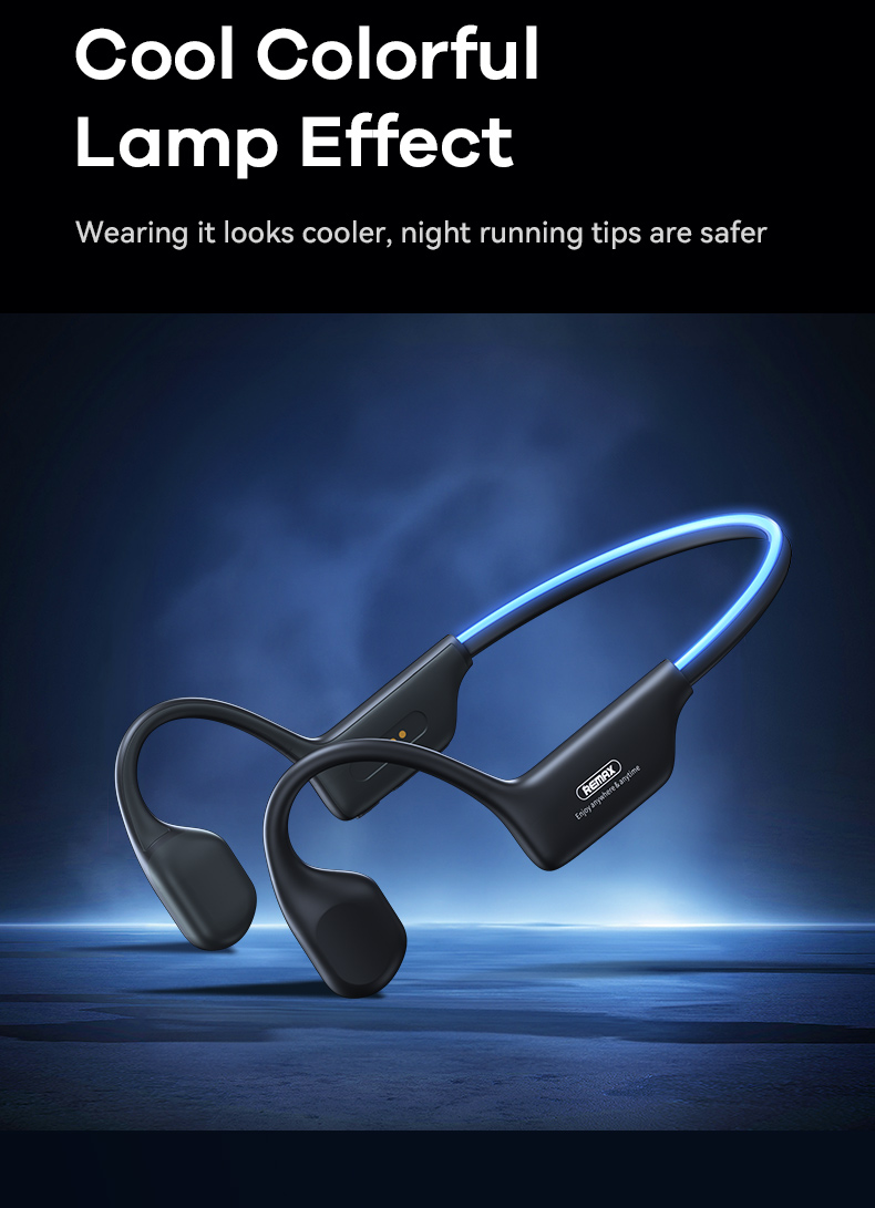 Remax RB-S11 Auriculares Conduction Waterproof bluetooth Earphone air Sports Bone Conduction Wireless Headphone detail