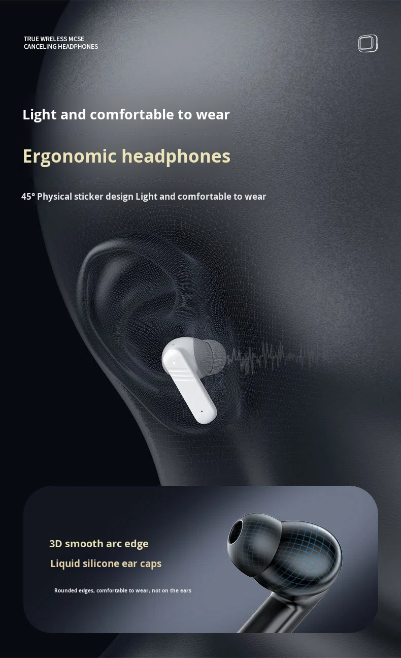 Real-Time Translate Wireless Earbuds AI Translator Earbuds With 144 Languages Headphone With Touch-Screen & Noise Cancelling detail