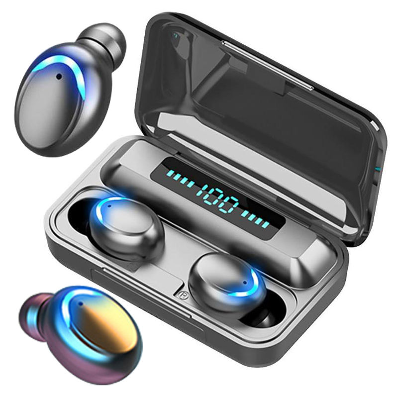 F9 Wireless Earbuds Earphone LED Screen Display Low Latency Bluetooth M10 HIFI Stereo Bass Sound TWS Earbuds for Gaming detail