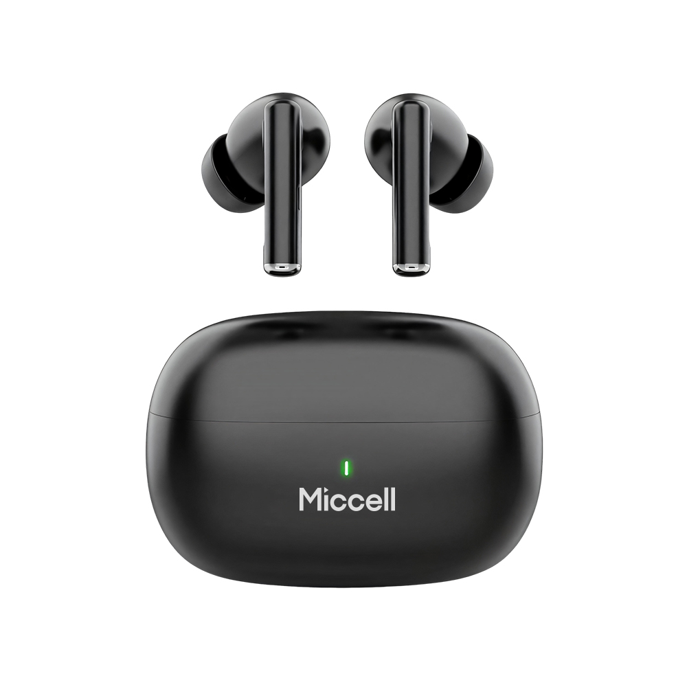 Miccell Wholesale High Cost-performance Ratio Wireless Earphones with Charging Case Charging Cable bluetooth In-ear Headphone detail