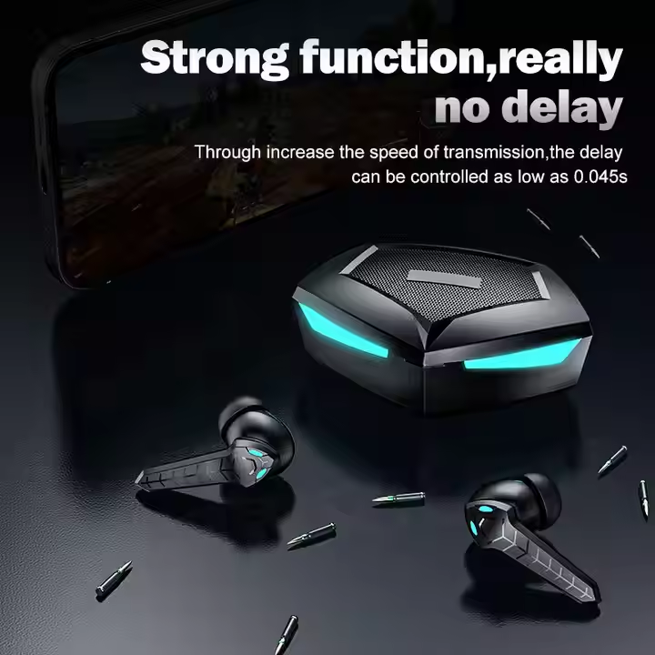 P36 BT 5.1 Gaming Earphones True Wireless Stereo Headset Low Latency HiFi Sound Sport Waterproof Earbuds LED ENC Noise product view