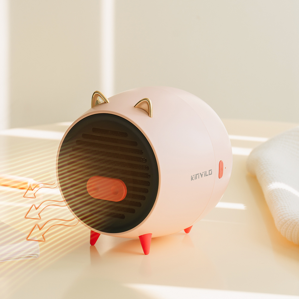 Wholesale Winter Cute Desktop Portable Heating Fan Mini Electric Air Heater Fan product view