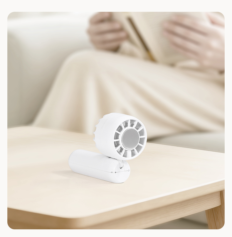 2026 Outdoor Summer Strong Wind Three-Speed Household Handheld Foldable Electric Portable Mini USB Rechargeable Air Cooling Fan detail
