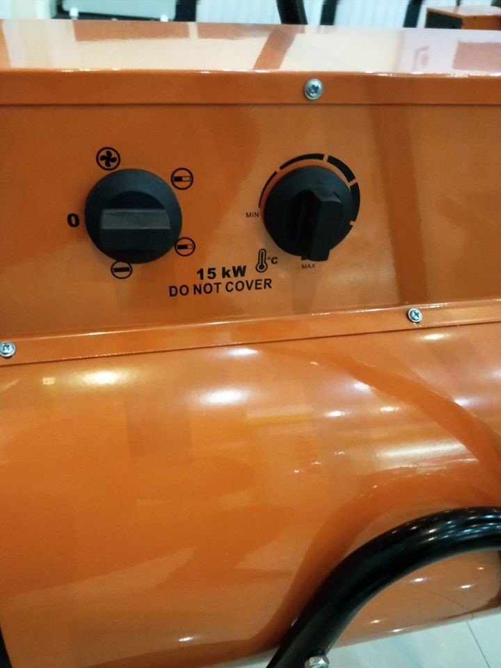 High Quality Portable Mini  Industrial Fan Heater 15KW detail