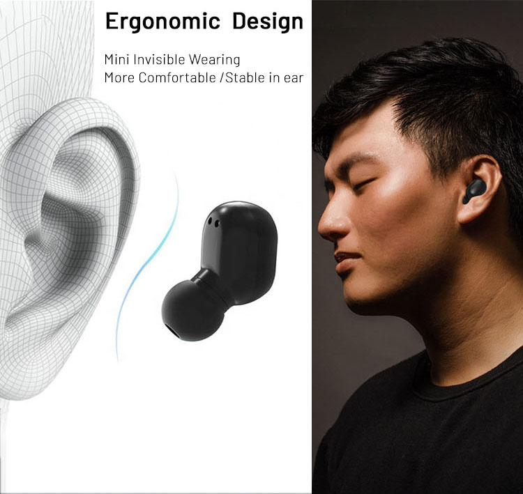 Custom Audifonos F9 Fone De Ouvido Wireless Headphone Waterproof Earbuds TWS Sport Hands Free Ear Buds Earphone Wireless detail