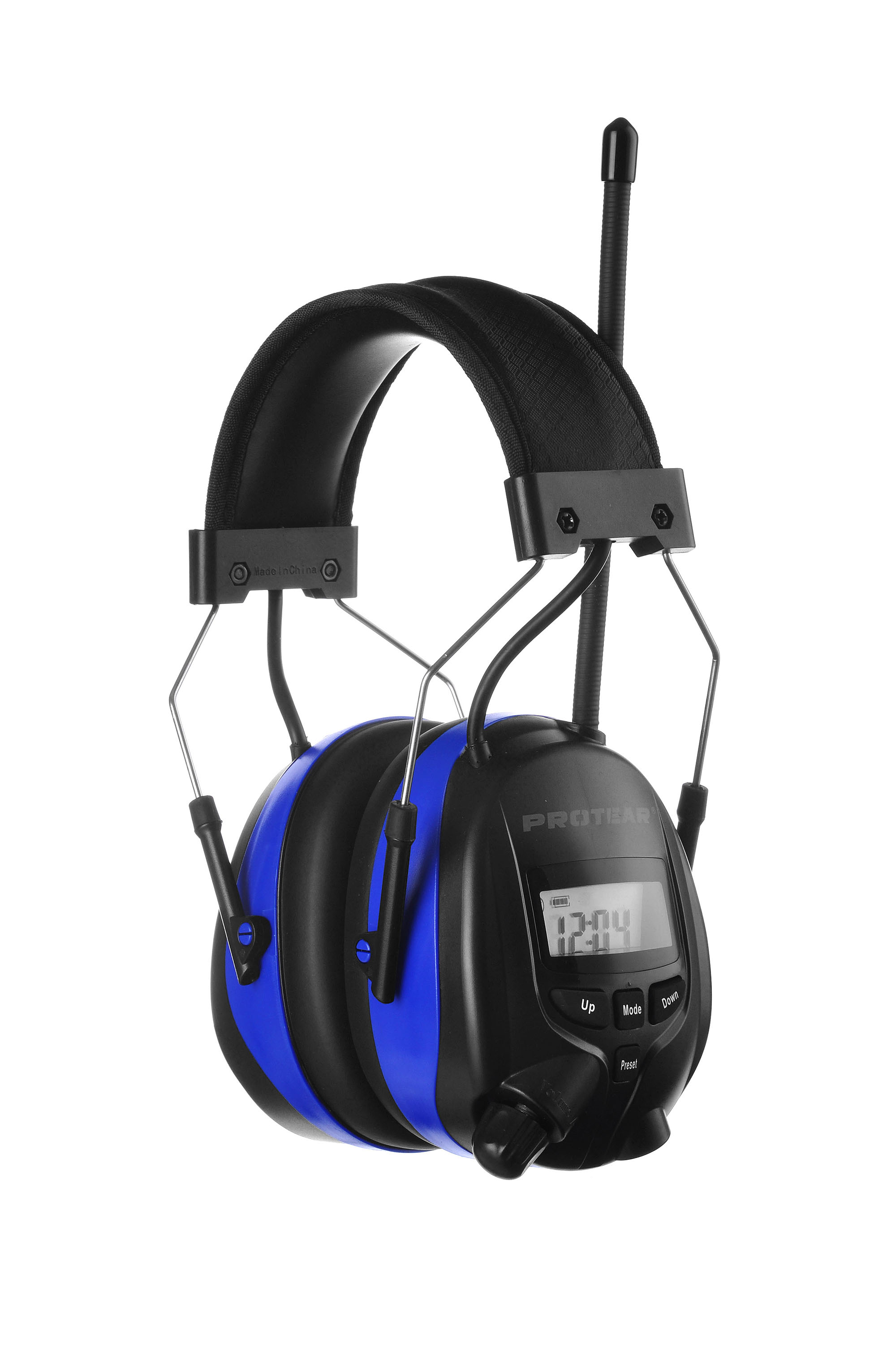 High Quality Hearing Protection Sound Proof Noise Reduction Foldable Safety Earmuff with BT product view