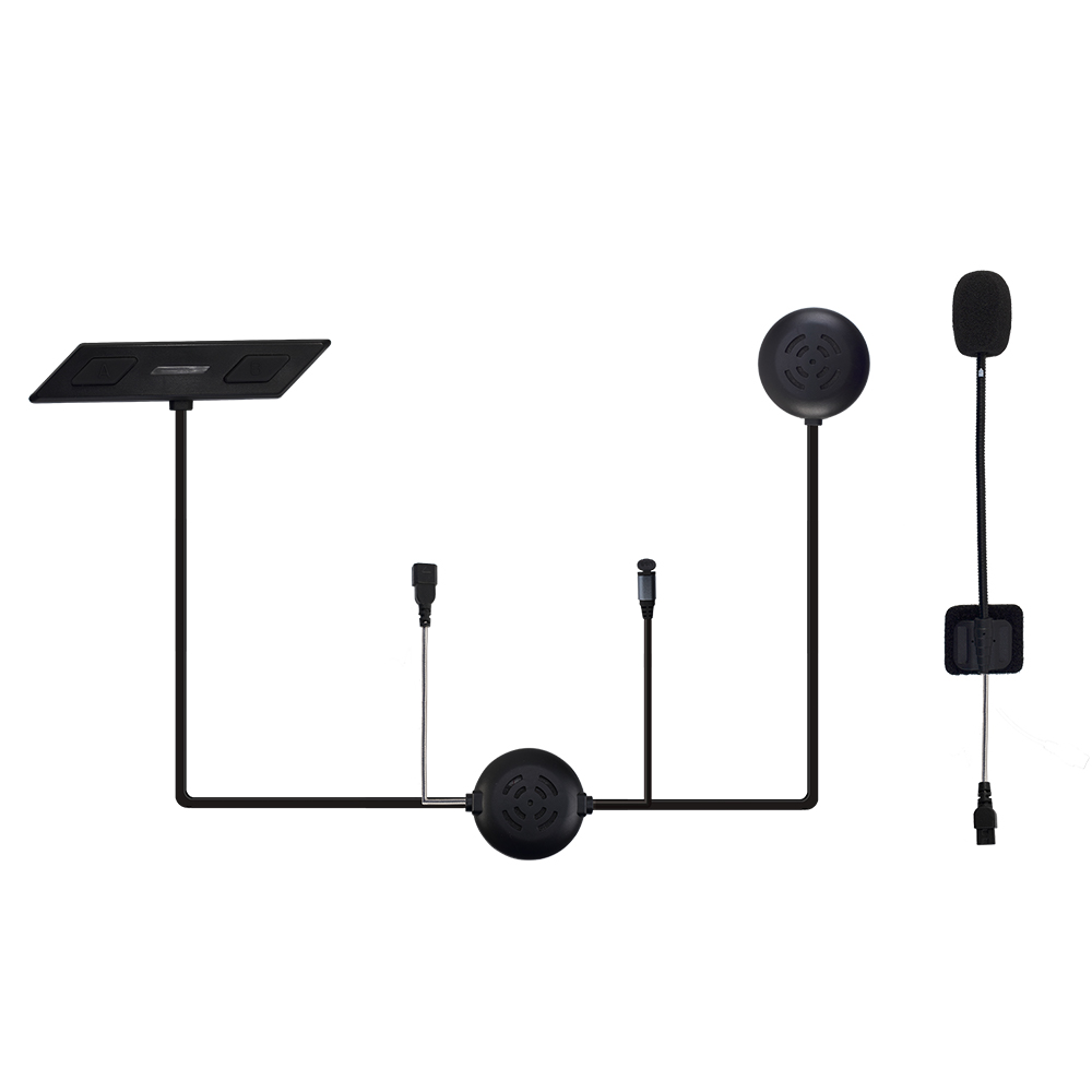 Hot Selling V5.1 2-Way 1000m Motorcycle Helmet Interphone Wireless Headset for Outdoor Cycling product view