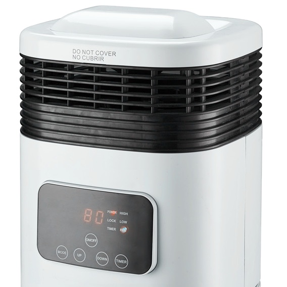 Portable 1500W Ceramic Electric Heater for Small Spaces Overheated & Tip-Over Safety Protected for Indoor Use detail