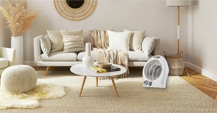 1000/2000W Electric Heaters with Cool/Warm/Hot Wind Fan and Power Indicator Light detail