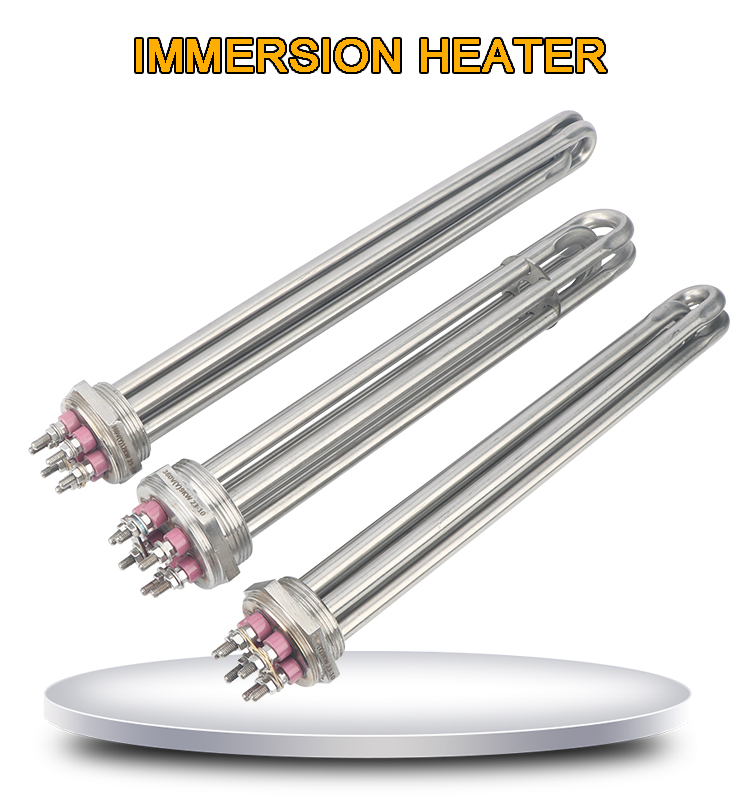 220v 3kw 6kw 9kw 12kw Stainless Steel Tubular Immersion Rod Electric Boiler Water Heater detail