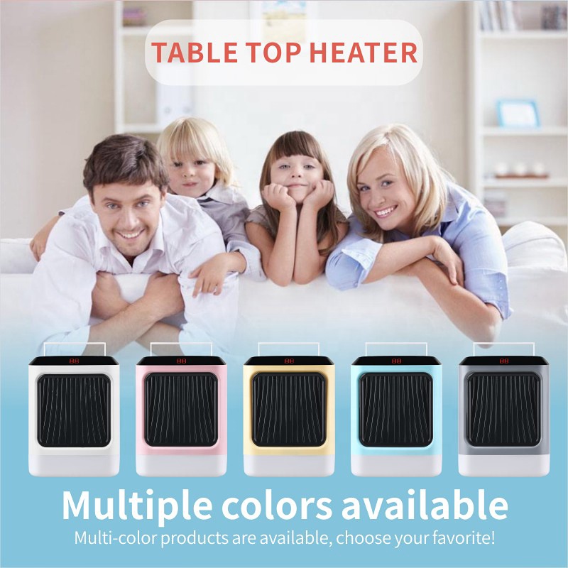 Fast Heating Indoor Home Use Portable Electric Heater Fan with Thermostat and Over-protection Winter Heater Fan product view