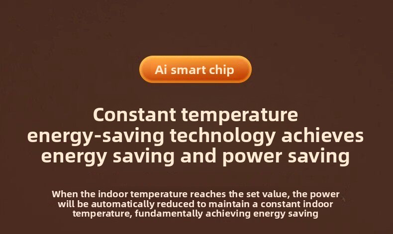 Modern Home Desktop Fast Heating Portable Energy-saving Touch Control Smart Home Electric Heater for Bedroom detail