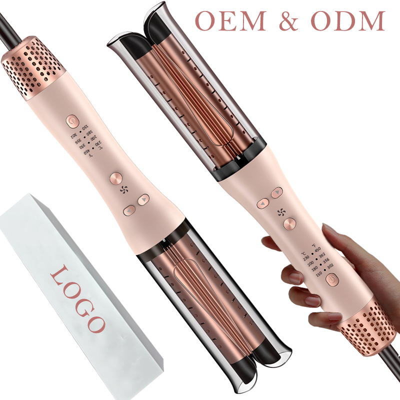 Automatic Ceramic Hair Curler Electric OEM&ODM 32mm Rotating Barrel Custom Colors PTC Heater 4 Temp Portable for Travel Home Use detail