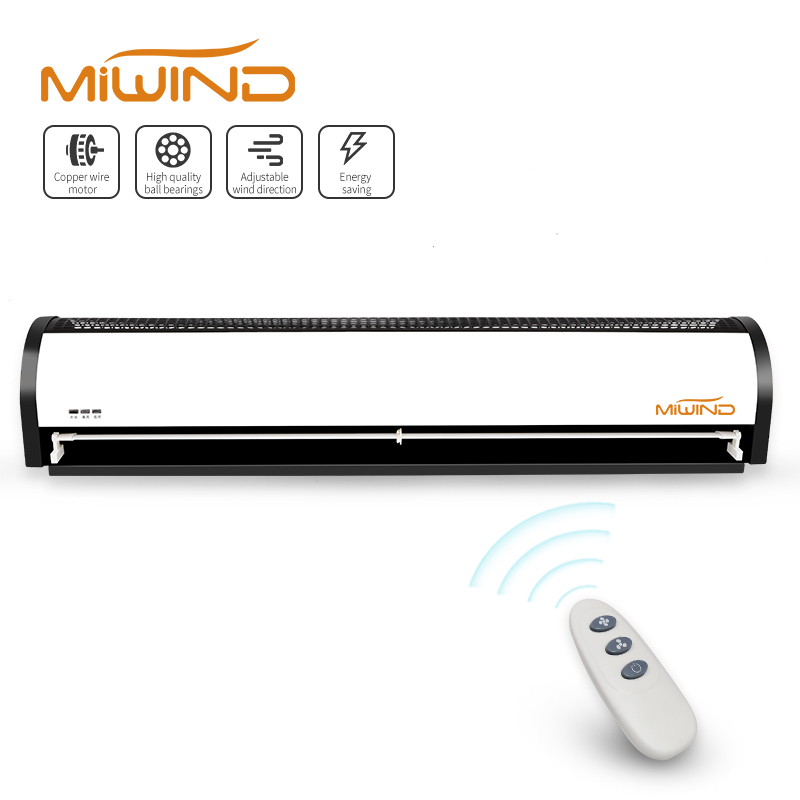 CE CB Certified Heated Air Curtain for Overhead Door Commercial Use AC Motor & Engine Wall/Window Mount Long Service Life product view