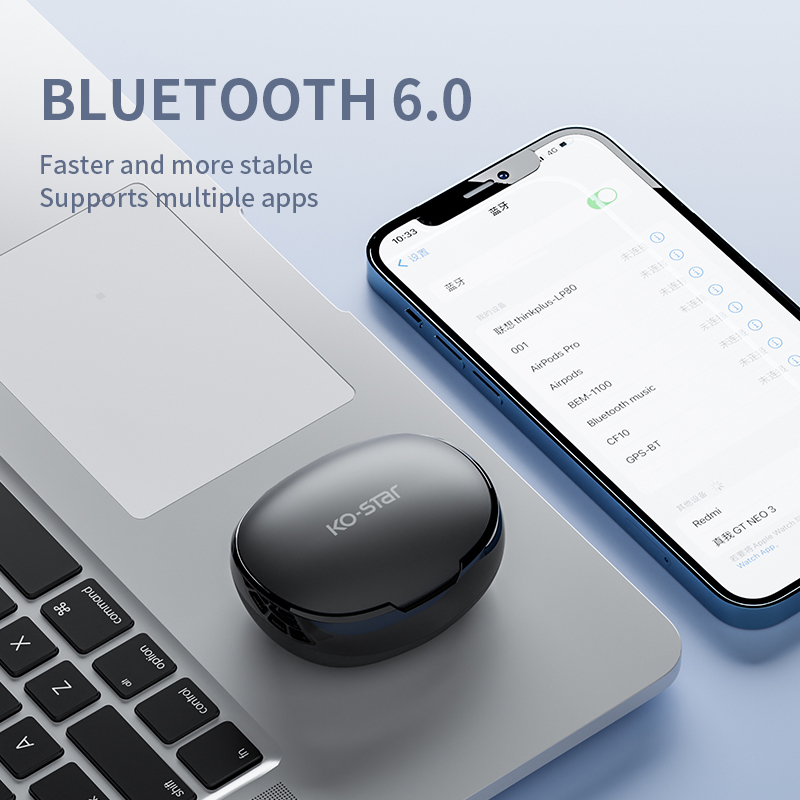 Manufacturer High Quality Wireless Earphone Stereo Earbuds Earphone Headset for Sports product view