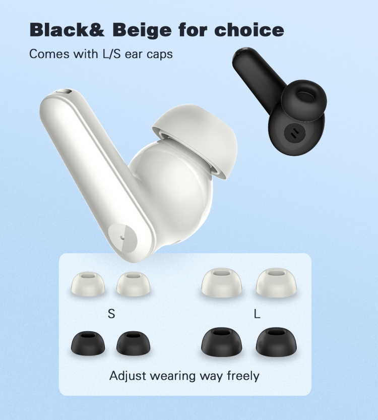 LDNIO T05 Hot Selling Oem Odm Tws Earbuds Gaming In-ear Earbuds Bt 5.3 Tws Wireless Headphone Earphone Earbuds product view