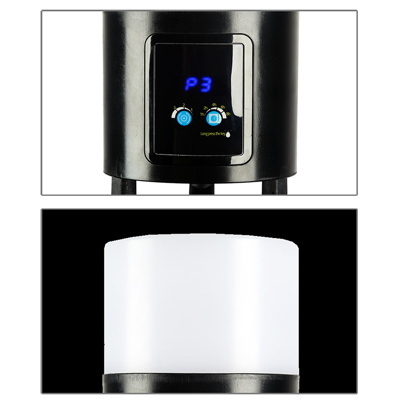 Portable Freestanding Weatherproof Infrared Quartz Heater with Lighting for Outdoor & Indoor Use detail