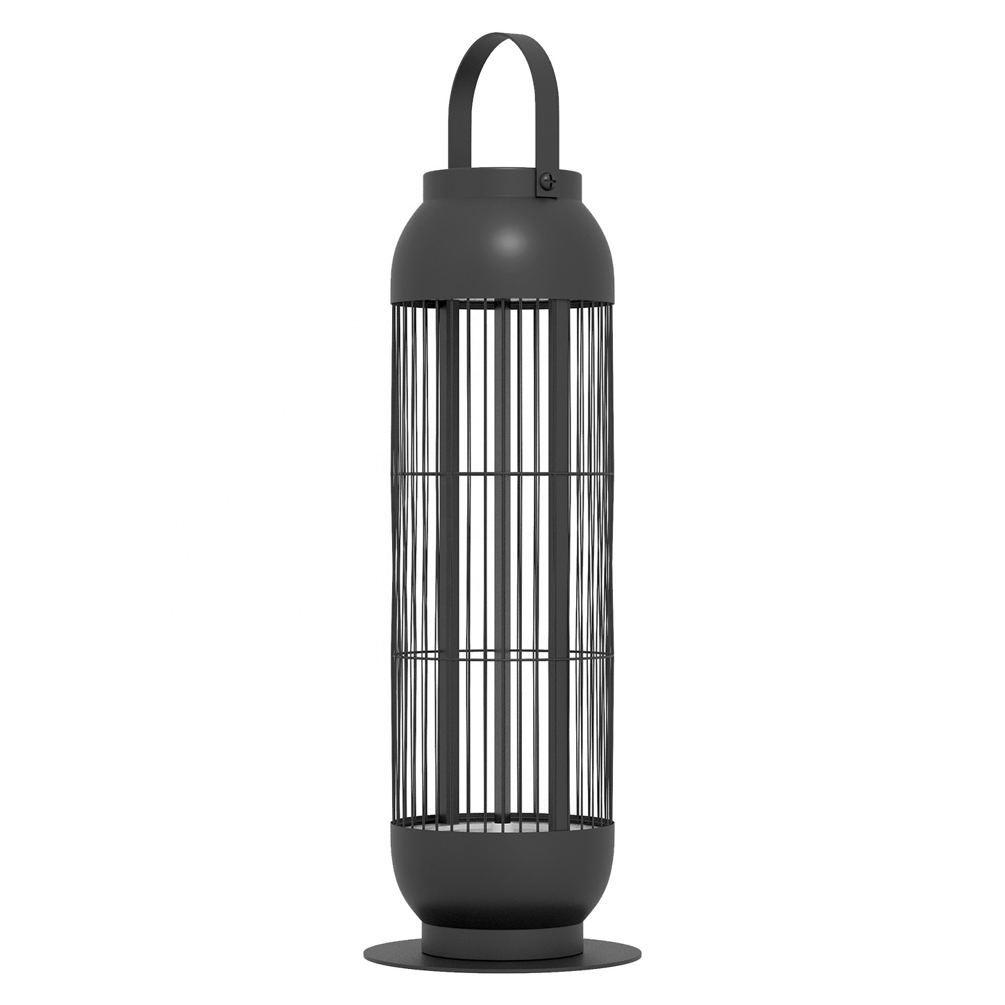 1000W Portable Patio Heater with Outdoor Electric Lantern Style product view