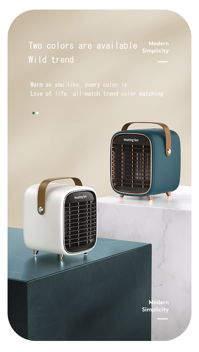 Portable Room Mini Hot air Electric Ptc Fan Heater product view