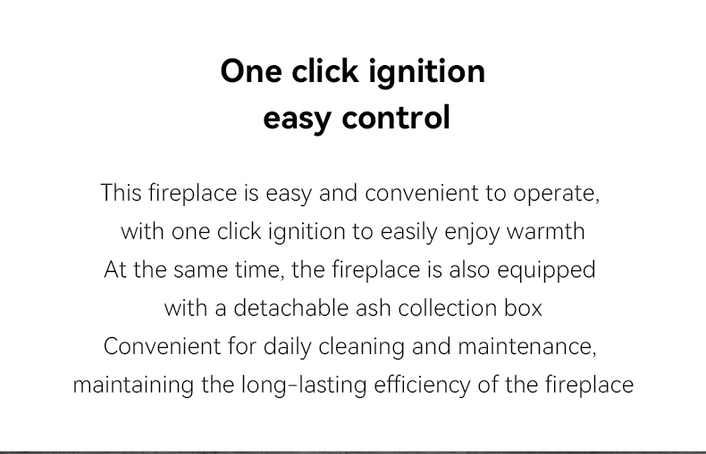 Low Energy Consumption 82% Efficiency Modern Round Design Wi-Fi  Control Indoor Heating Stove That Heats with Wood Burning detail