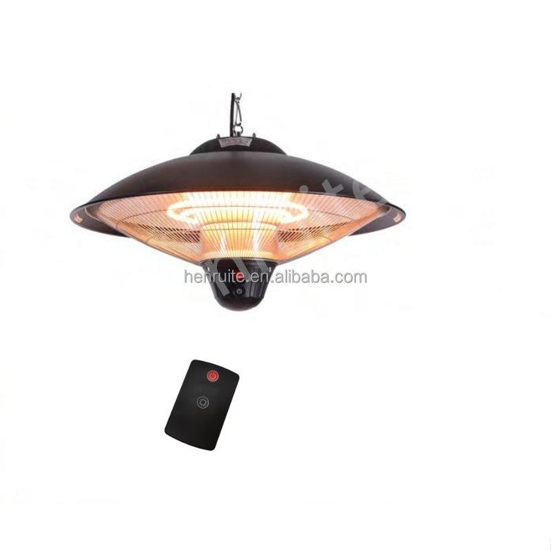 1500W Ceiling Electric Heater with Remote, Hanging Outdoor Heater with IP55 Waterproof 3 Heat Settings detail