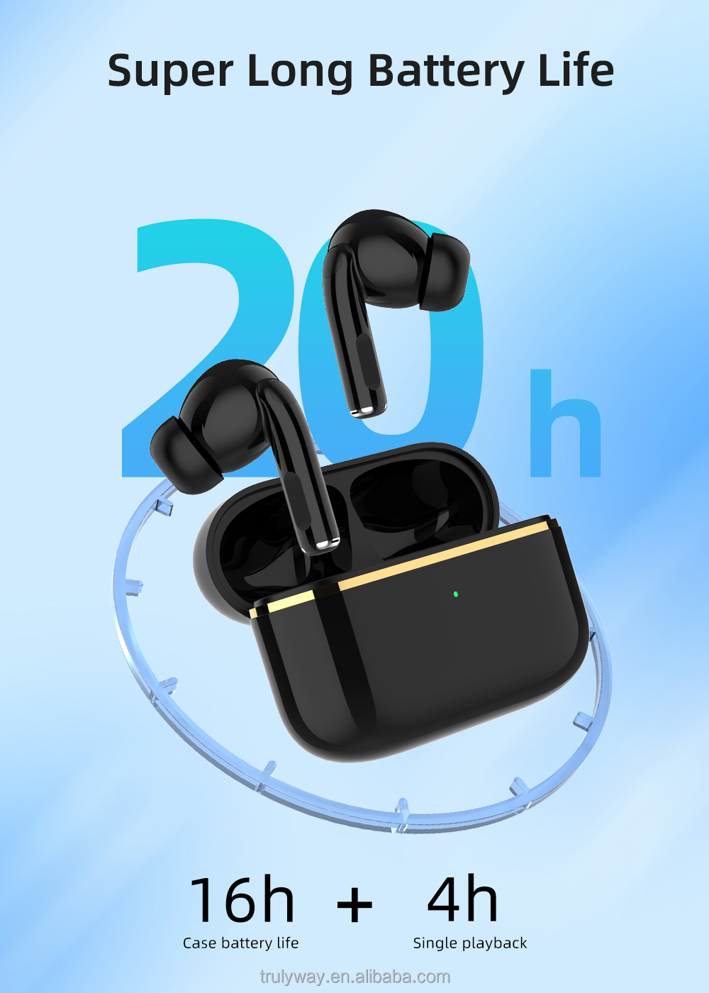 Newly Bluetooth True Wireless Earbuds Headphone Wireless Earphones in Ear Headphones Sports TWS Mini Earphone True Stereo Buds detail