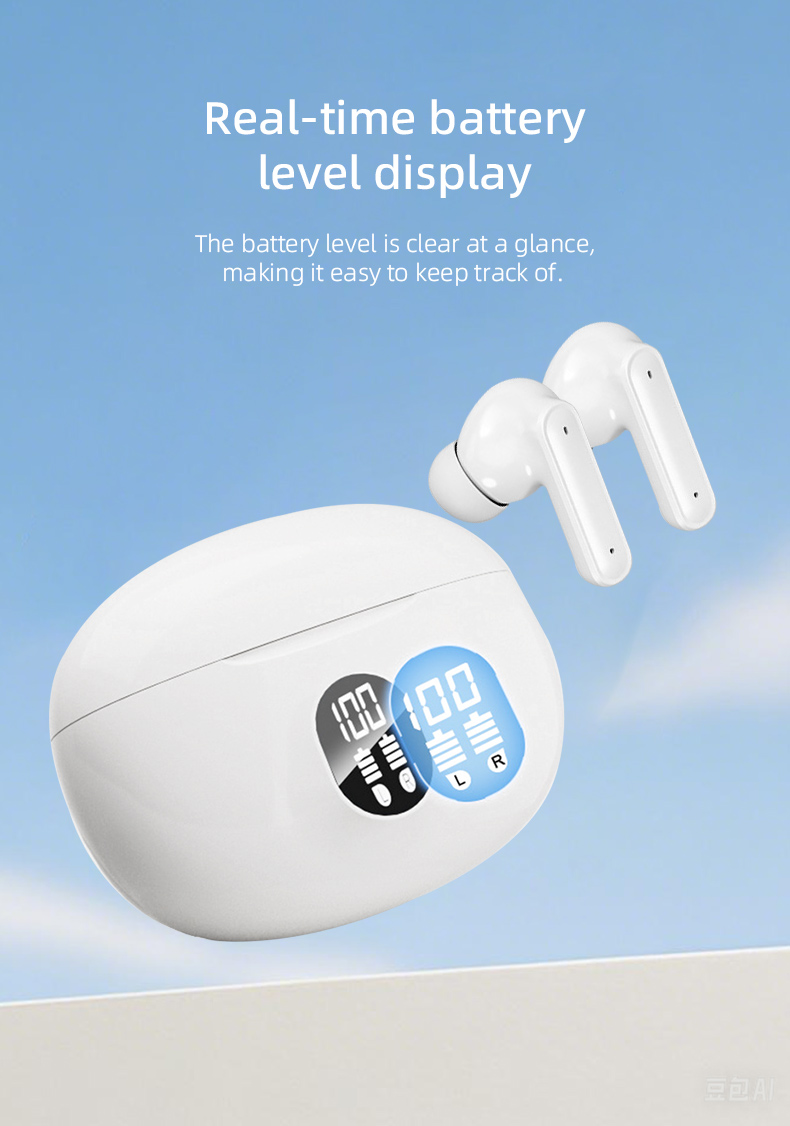 Wireless in Ear Buds Auriculares Handsfree Business Earphone Earbuds Headphones Sports Earphones Noise Cancelling TWS Earbuds detail