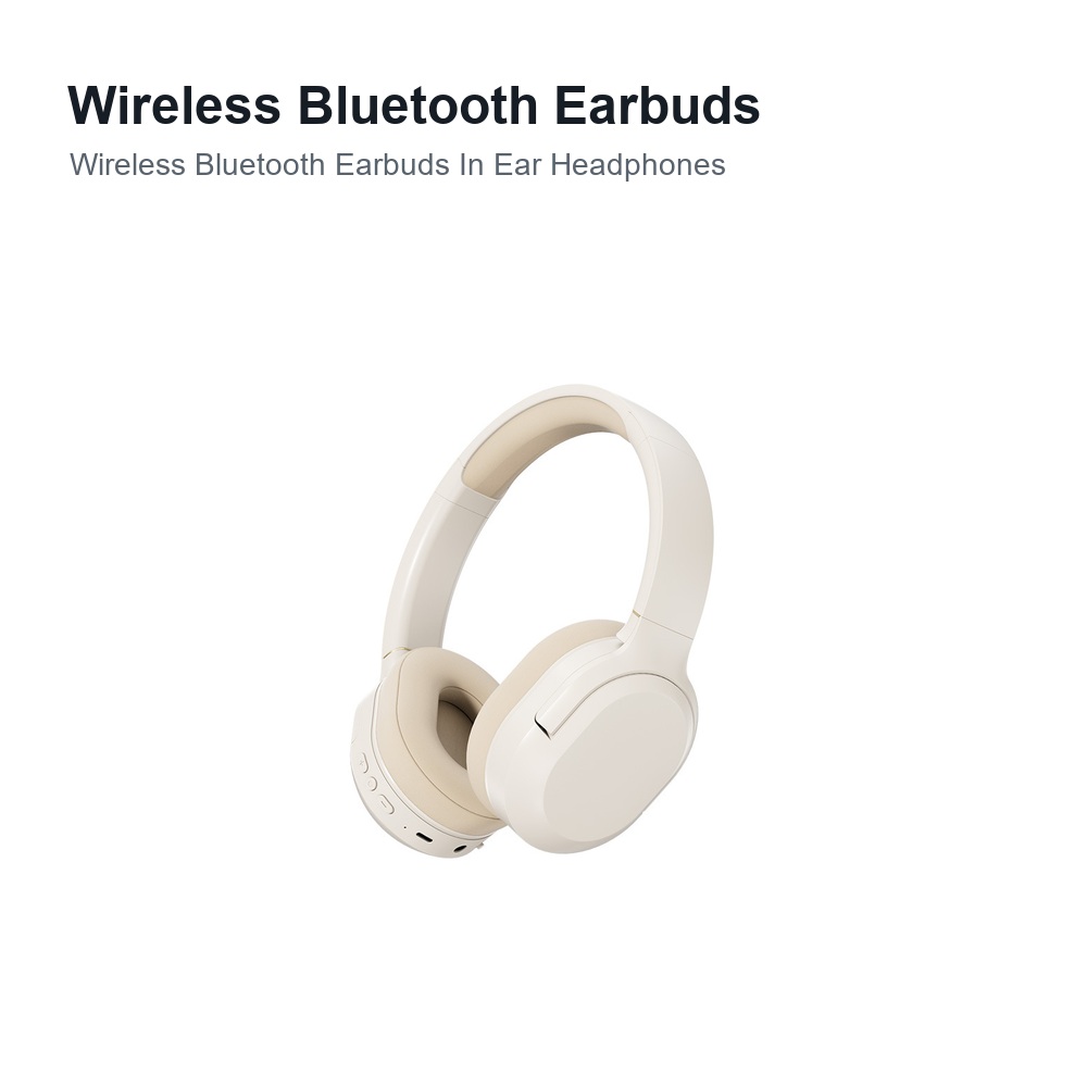 Wireless Bluetooth Earbuds Headphones Bluetooth V5 IPX-4 Type C product view