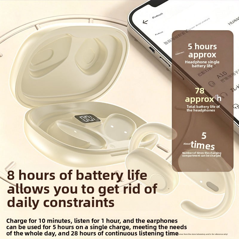 Air65 Wireless for 5.3 Life Waterproof Bone-Conduction Earphones Lightweight Convenient Pain-Free Sports Headphones product view