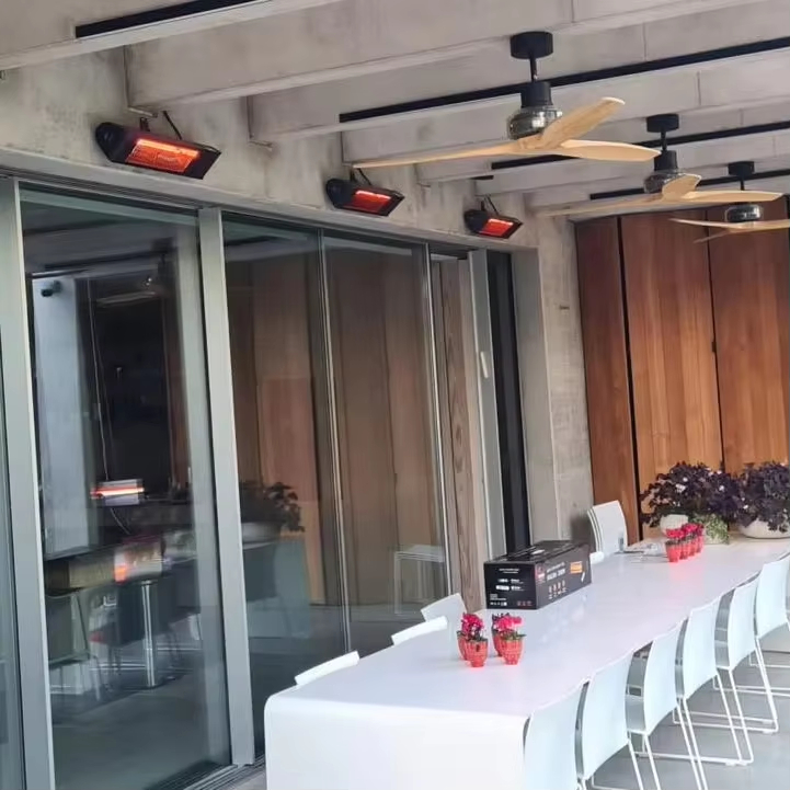 Electricity Appliances Infrared Heater Electric Home IP65 Waterproof Electric Infrared Halogen Radiant Heater detail
