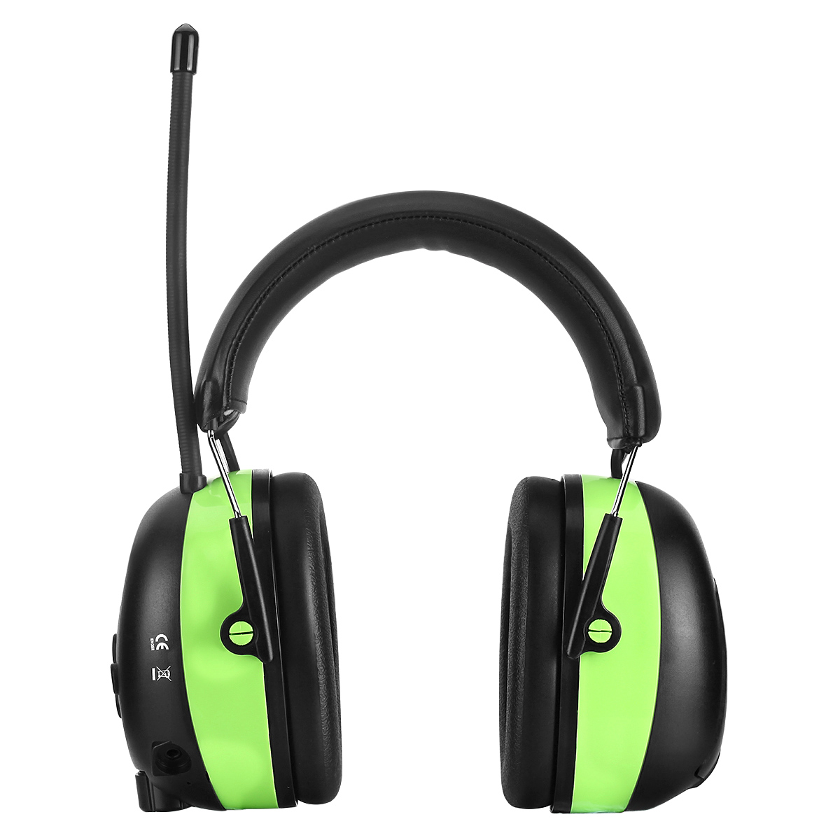 Best Electronic Hearing Protection Earmuffs Bluetooth 5.4 Noise-Canceling Foldable Design Rechargeable ABS Material NRR 25dB detail