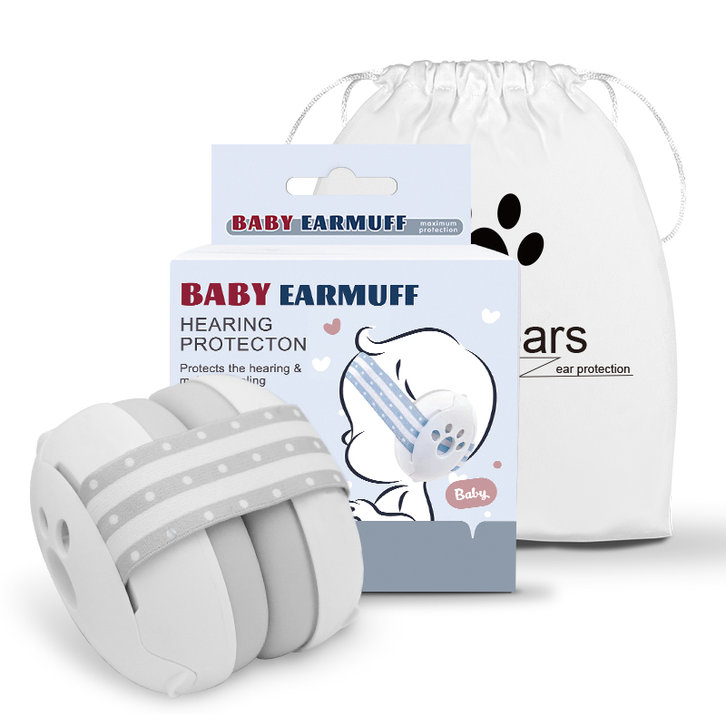 HQ Premium Eco-friendly Material Safety Noise Cancelling Ear Muffs Kids Hearing Protection Infant Baby Sleeping Earmuffs product view