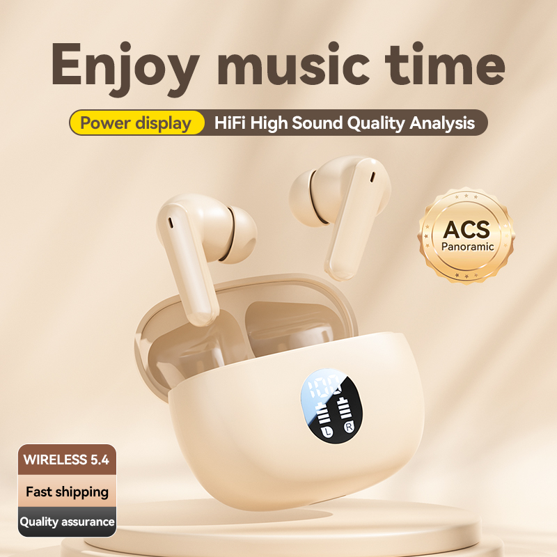 2026 Newest M69 Tws Hot Selling Wireless Earbuds 5.4 Earphone Gaming Headset Stereo Sound Music In-Ear Earphone product view
