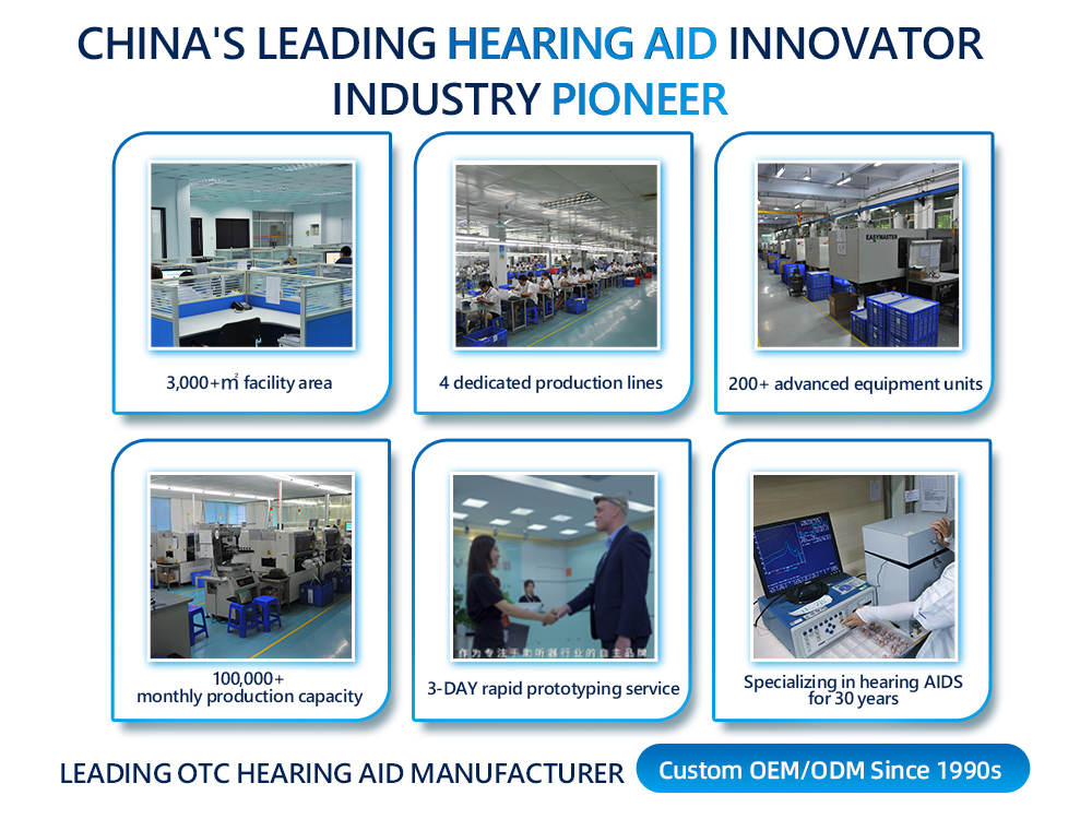 VOHOM All Products Chinese Sound Amplifier Manufacturer Supplier Wholesale OEM&ODM Provides BTE Behing the Ear OTC Hearing AIDS detail