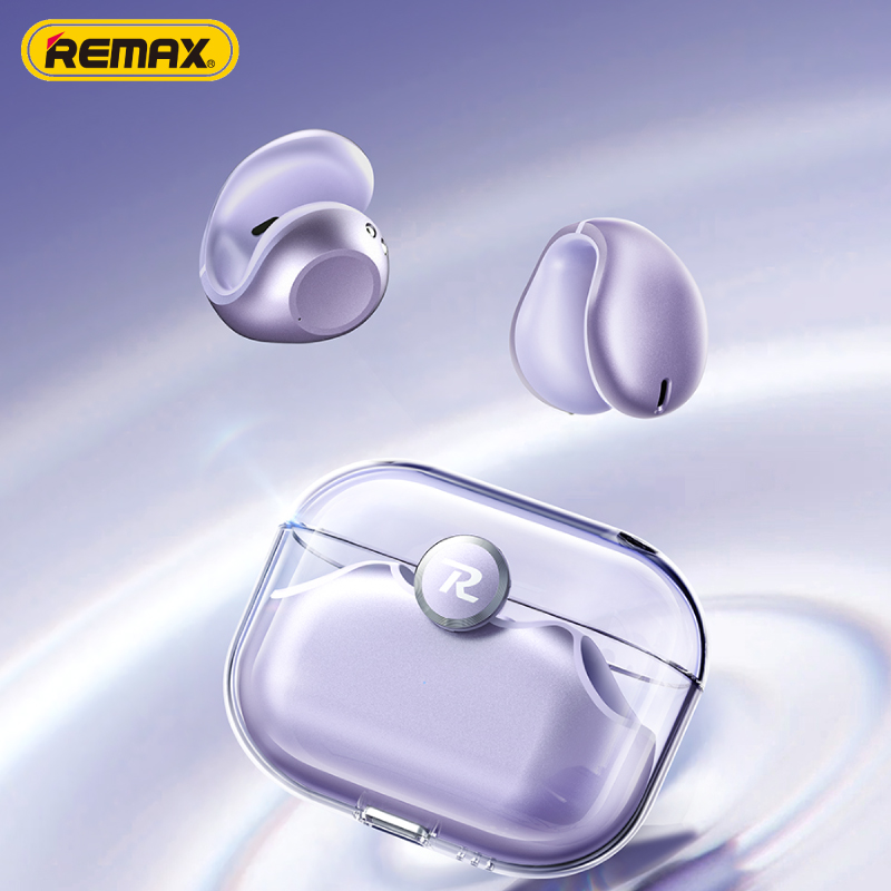 REMAX OpenBuds KF02 OWS True Wireless Earbuds Music and Call Earclip Headphones Non-Noise Cancelling Earphones product view