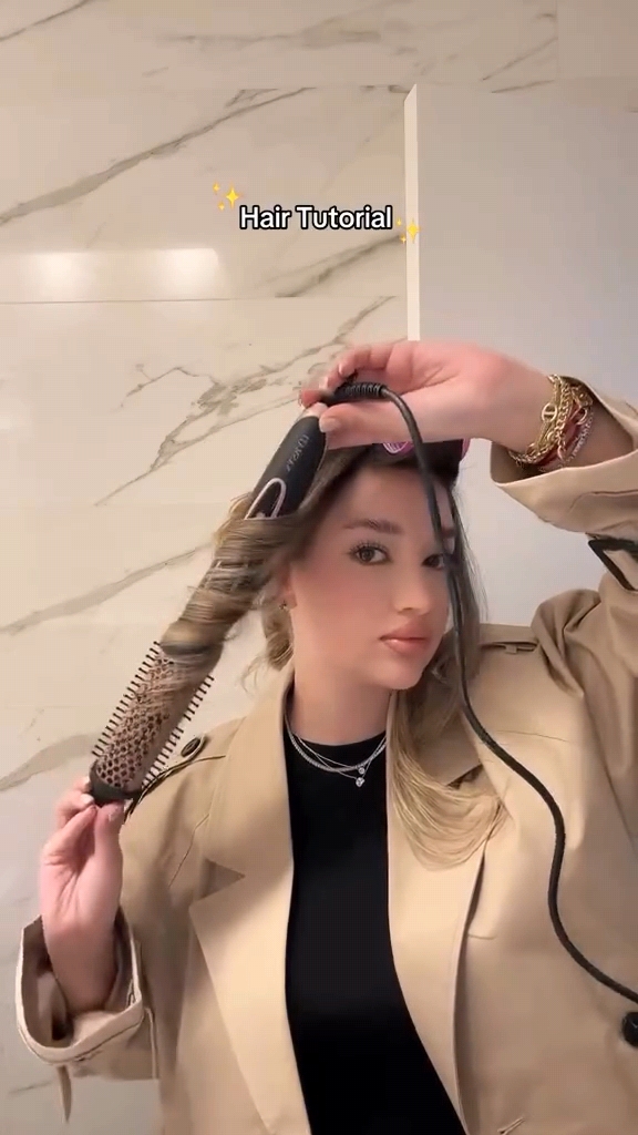 Automatic Ceramic Hair Curler Electric OEM&ODM 32mm Rotating Barrel Custom Colors PTC Heater 4 Temp Portable for Travel Home Use detail