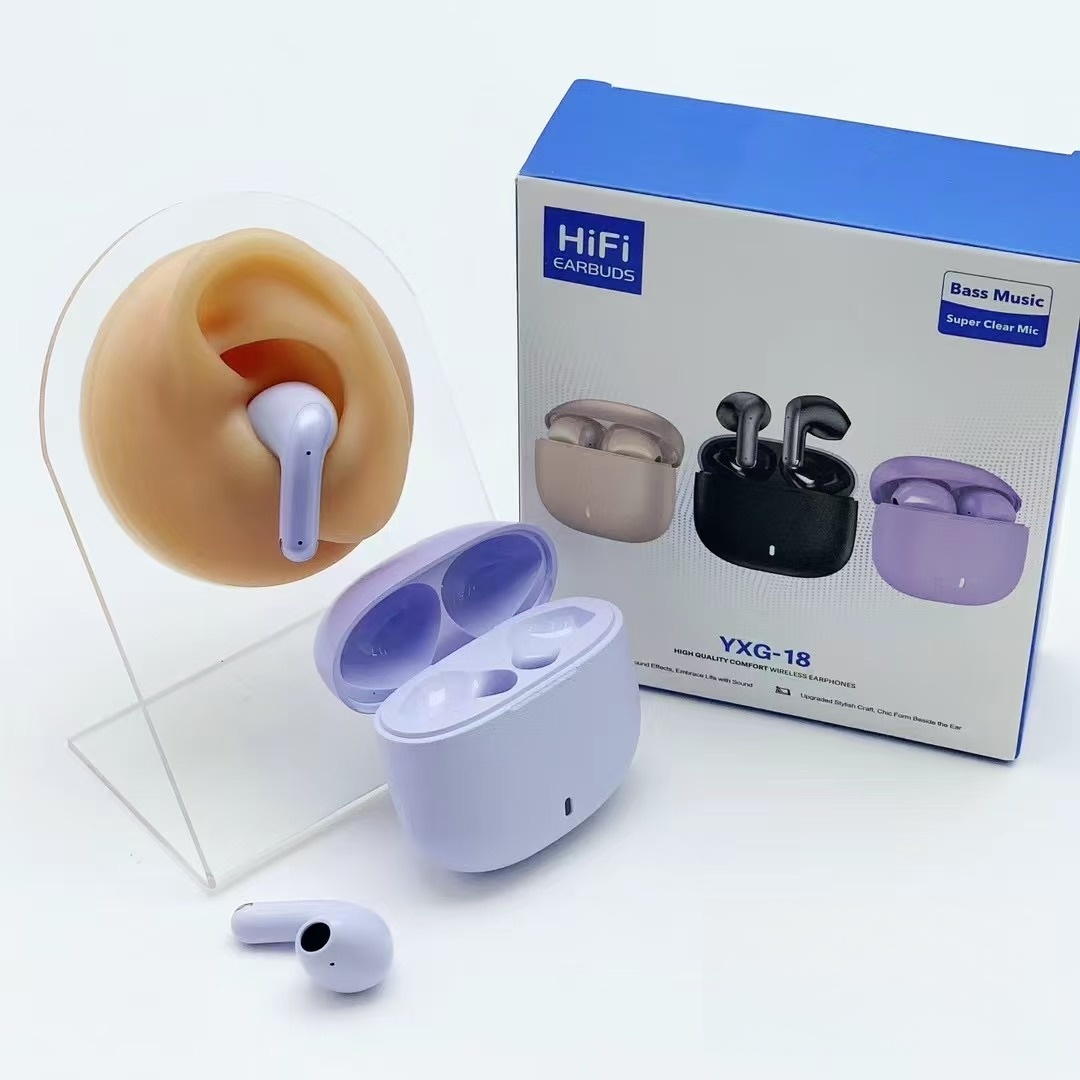 Custom Logo Mini Portable TWS Earbuds 3D Surround Sound Deep Bass Auto Pairing Type C Wireless Headphones detail