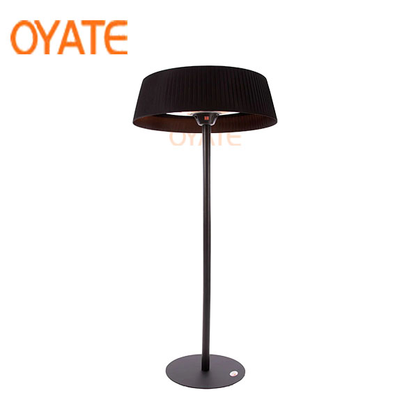 220v 1500w  One-touch Opening Umbrella Type Heater Desktop  IR  Infrared  Heating Outdoor Electric Heater Waterproof detail