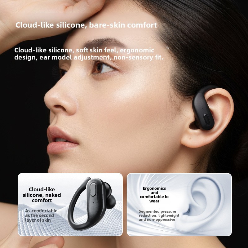 Sports  Headphones - High-Quality Noise-Canceling Multi-functional Long-Range Wireless Earphones with Touch Screen product view