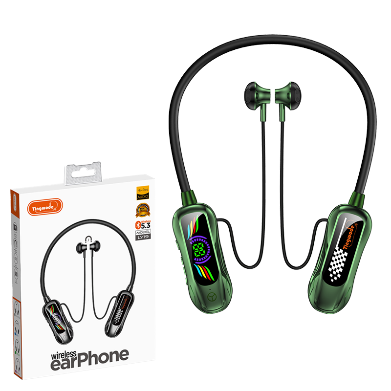 Hot New Product Newest Design Neckband Wireless Semi In-ear Headphones Low Latency HiFi Audio for Mobile Gaming product view