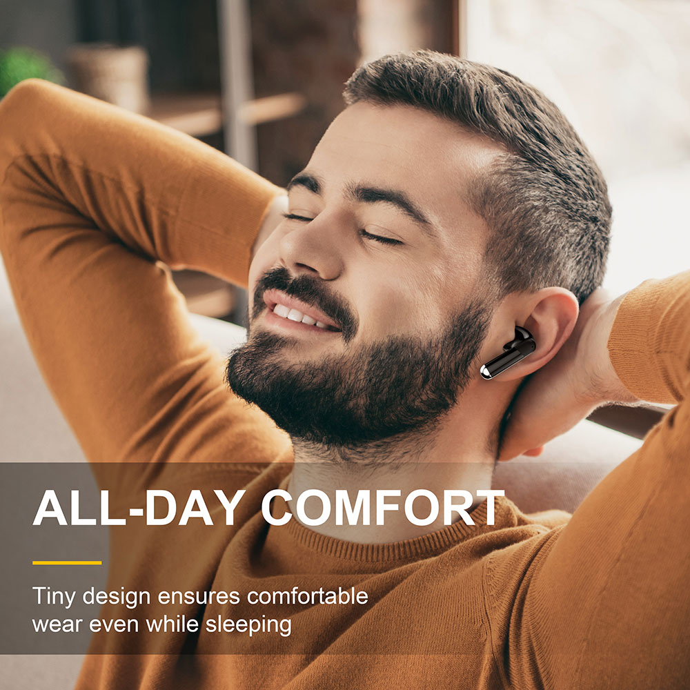 Wireless in Ear Earphones for Sports Gaming Travel Stereo Sound Comfortable Wear Lightweight TWS Headset Hifi Audio product view
